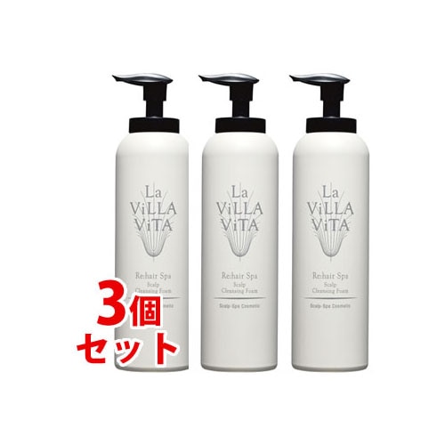 《セット販売》 ラ・ヴィラ・ヴィータ リ・ヘアスパ スカルプクレンジングフォーム (170g)×3個セット 頭皮用シャンプー スカルプケア ノンシリコン ラヴィラヴィータ La Villa Vita