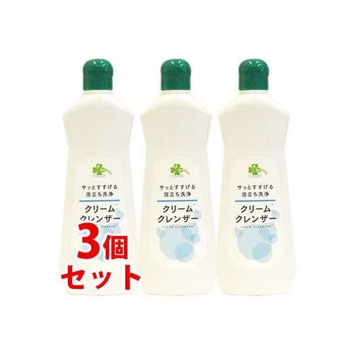 《セット販売》 くらしリズム クリームクレンザー (400g)×3個セット 日本製