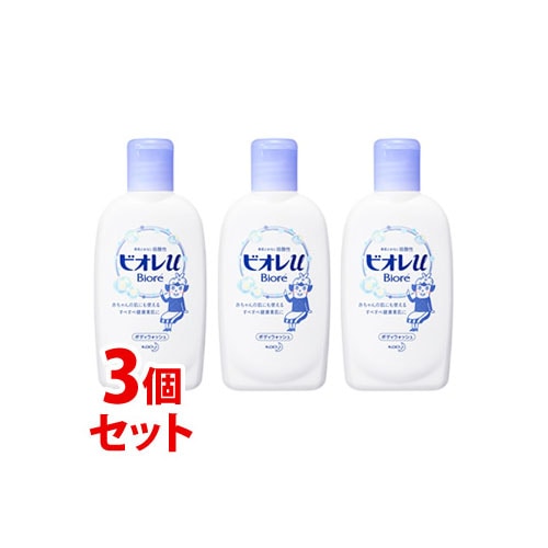 《セット販売》　花王 ビオレu ミニ フレッシュフローラルの香り (90mL)×3個セット ボディウォッシュ ボディシャンプー
