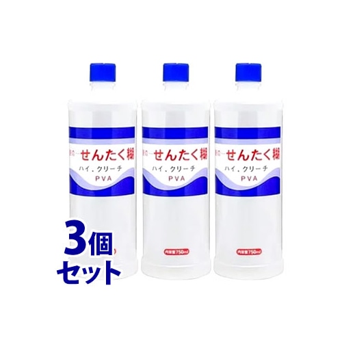 《セット販売》　大阪糊本舗 ハイ・クリーチ (750mL)×3個セット 洗濯のり