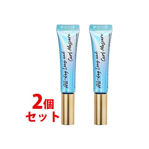 《セット販売》 ミルクタッチ オールデイ ロング アンド カール マスカラ ブラック (1個)×2個セット Milk Touch