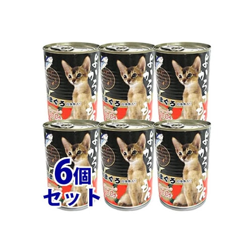 《セット販売》　ペッツバリュー よかろうもん かつおまぐろ (400g)×6個セット キャットフード ウェット 缶