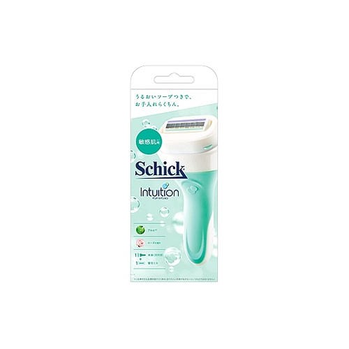 シック イントゥイション ホルダー 敏感肌用 (1セット) 女性用カミソリ Schick