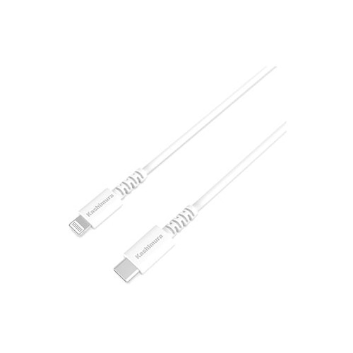 カシムラ USB充電&同期ケーブル 1.2m C-LN WH KL-123 (1個)