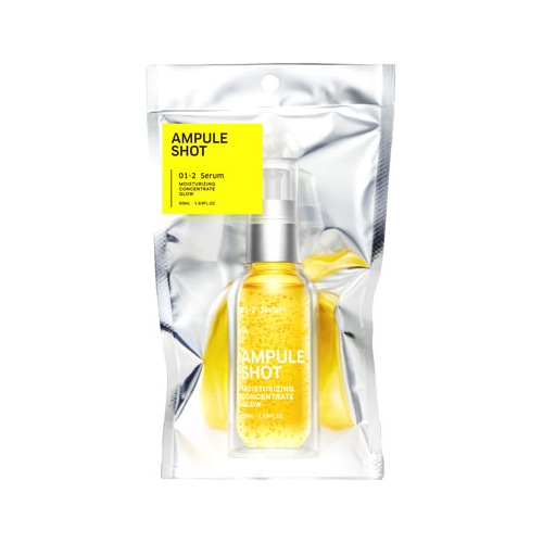 ボトルワークス アンプルショット モイスチャーライジング コンセントレートグロウ セラム (50mL) 美容液 AMPULE SHOT