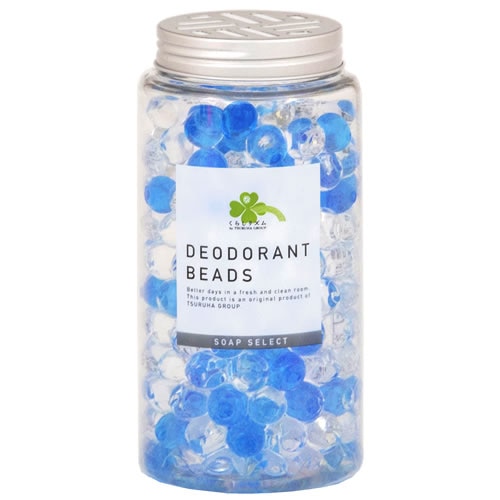 くらしリズム 消臭ビーズ 本体 せっけんの香り (330g) 消臭剤 室内 トイレ用