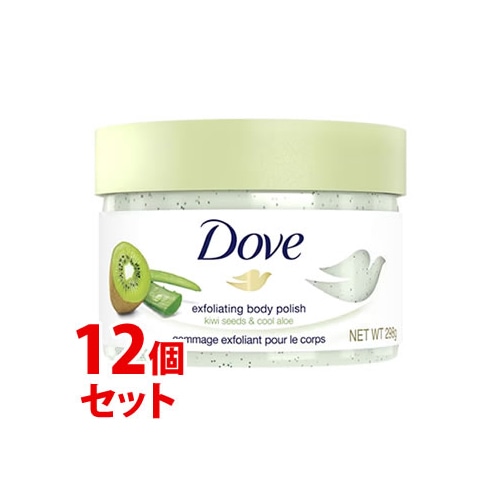 《セット販売》 ユニリーバ ダヴ クリーミースクラブ キウイ&アロエ (298g)×12個セット Dove