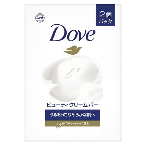ユニリーバ ダヴ ビューティ クリーム バー (2個パック) 石けん 石鹸 Dove