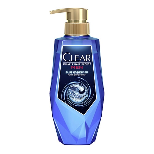 ユニリーバ クリア ブルーエナジー 4x スカルプコンディショナー ポンプ (350g) メンズ 男性用 コンディショナー CLEAR