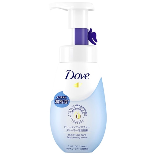 ユニリーバ ダヴ ビューティモイスチャー クリーミー泡洗顔料 (150mL) 洗顔料 Dove