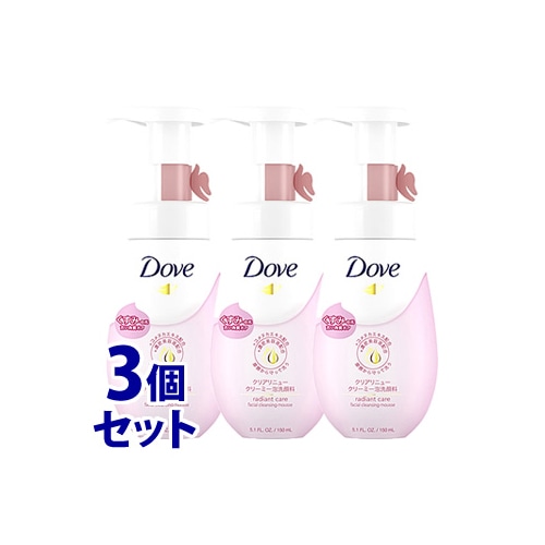 《セット販売》 ユニリーバ ダヴ クリアリニュー クリーミー泡洗顔料 (150mL)×3個セット 洗顔料 Dove