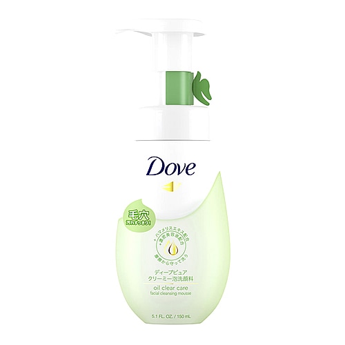 ユニリーバ ダヴ ディープピュア クリーミー泡洗顔料 (150mL) 洗顔料 Dove