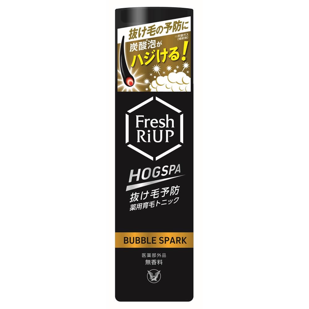 大正製薬 フレッシュリアップHOGSPA 薬用育毛トニック バブルスパーク (135g) 育毛剤 ホグスパ 【医薬部外品】