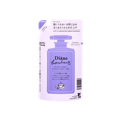 モイストダイアン ダイアン ボヌール モイスト＆リペア シャンプー ナイトドリームティーの香り つめかえ用 (400mL) 詰め替え用 ノンシリコン シャンプー: ツルハグループe-shop ANA Mall店｜ANA Mall｜マイルが貯まる・使えるショッピングモール