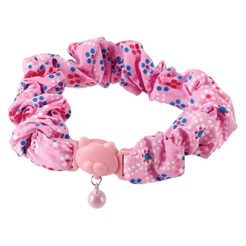 ドギーマン キャティーマン ねこくびわ ル・コリエ ポップ シュシュ プチフルール LC306 (1個) 猫用首輪