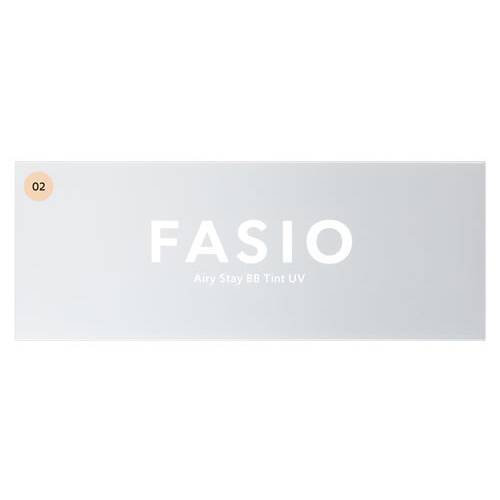 コーセー ファシオ エアリーステイ BB ティント UV 02 ライトベージュ (30g) SPF50+ PA++++ ファンデーション 化粧下地 FASIO