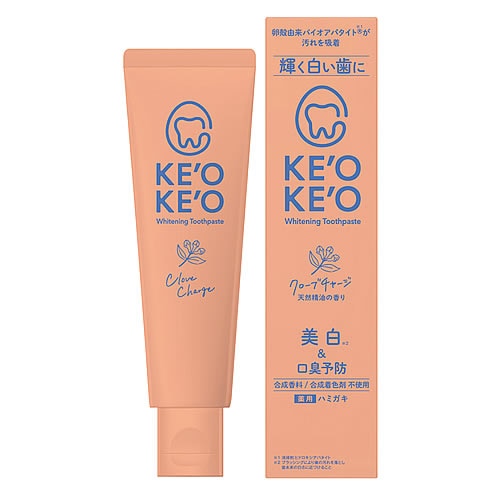 ネイチャーラボ ケオケオ 薬用デンタルペーストノーマル クローブチャージ (100g) ハミガキ粉 歯磨き粉　【医薬部外品】
