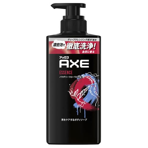 ユニリーバ アックス フレグランス ボディソープ エッセンス ポンプ (370g) 男性用 AXE