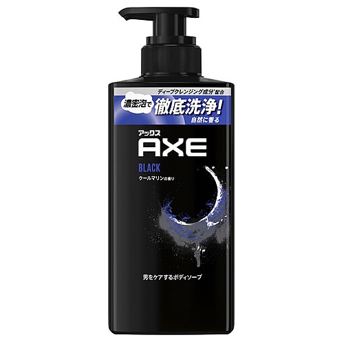 ユニリーバ アックス フレグランス ボディソープ ブラック ポンプ (370g) 男性用 AXE