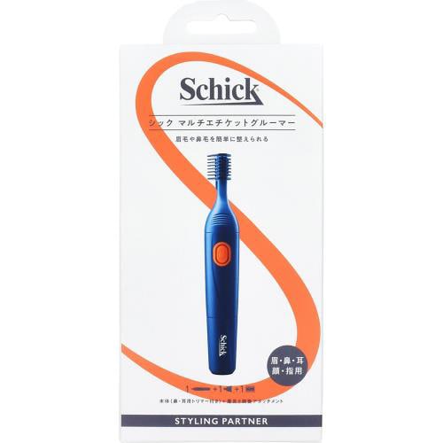 シック マルチエチケットグルーマー (1個) 眉毛 鼻毛 耳毛 顔の毛 指の毛 男性用