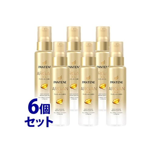 《セット販売》 P&G パンテーン ディープダメージリペアー ヘアオイル (70mL)×6個セット 洗い流さないトリートメント 【P&G】