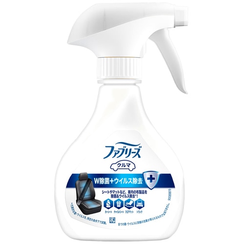 P&G クルマ用ファブリーズ W除菌 ウイルス除去成分最高レベル (210mL) 衣類・布製品用 消臭剤 【P&G】