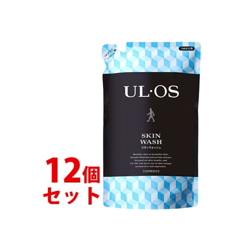 《セット販売》 大塚製薬 ウル・オス 薬用スキンウォッシュ つめかえ用 (420mL)×12個セット 詰め替え用 ウルオス UL・OS 顔・身体用洗浄料 【医薬部外品】