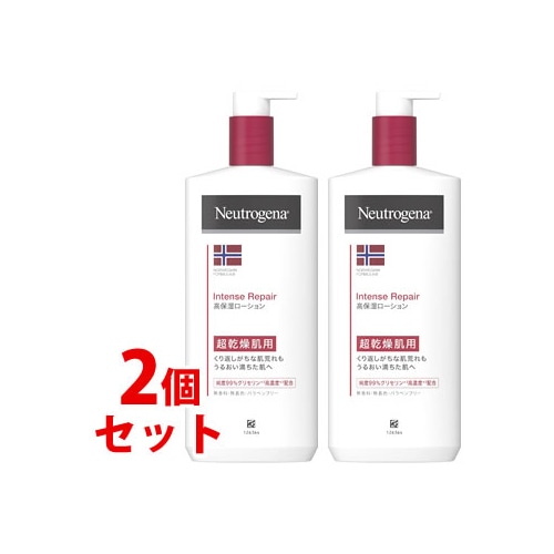 《セット販売》 ジョンソンエンドジョンソン ニュートロジーナ ノルウェー フォーミュラ インテンスリペア ボディ エマルジョン 超乾燥肌用 無香料 (450mL)×2個セット ボディローション ボディクリーム