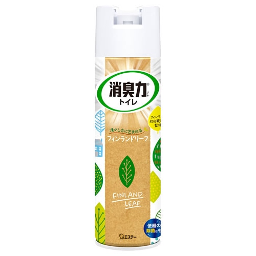エステー 消臭力 トイレ用スプレー フィンランドリーフ (365mL) トイレ用 消臭・芳香剤