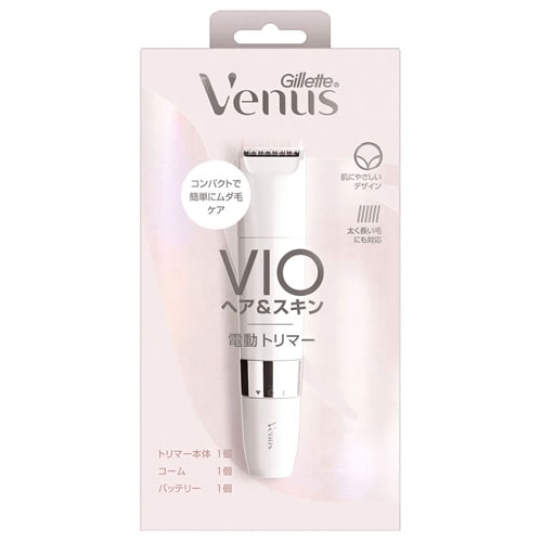 P&G ジレット ヴィーナス VIO ヘア&スキン 電動トリマー (1個) レディースシェーバー 女性用シェービング 【P&G】