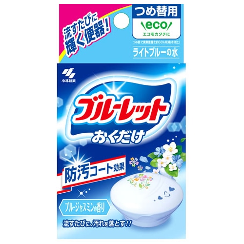 小林製薬 ブルーレットおくだけ ブルージャスミンの香り つめかえ用 (25g) 詰め替え用 水洗トイレ用 芳香剤