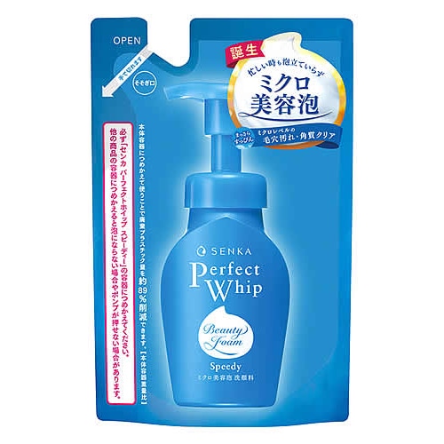 ファイントゥデイ 洗顔専科 パーフェクトホイップ スピーディー つめかえ用 (130mL) 詰め替え用 泡タイプ 洗顔フォーム