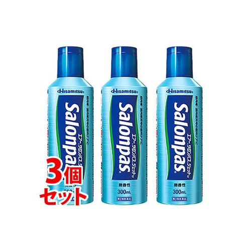 【第3類医薬品】《セット販売》　久光製薬 エアーサロンパス ジェットα 微香性 (300mL)×3個セット スプレー式鎮痛消炎剤　【セルフメディケーション税制対象商品】