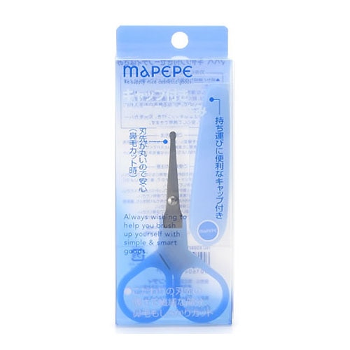シャンティ マペペ キャップ付きセーフティハサミ (1個) 鼻毛カット ハサミ