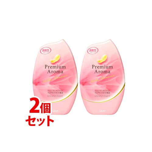 《セット販売》 エステー 玄関・リビング用 消臭力 プレミアムアロマ アーバンロマンス (400mL)×2個セット Premium Aroma 室内用 置き型 消臭 芳香剤