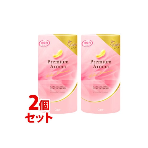 《セット販売》 エステー トイレの消臭力 プレミアムアロマ アーバンロマンス (400mL)×2個セット Premium Aroma トイレ用 消臭・芳香剤