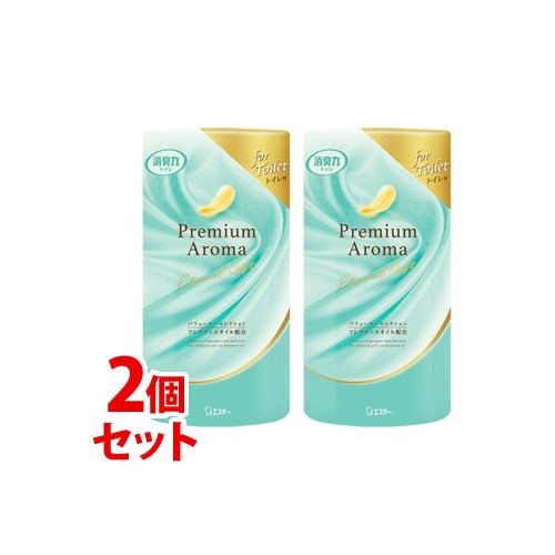 《セット販売》 エステー トイレの消臭力 プレミアムアロマ エターナルギフト (400mL)×2個セット Premium Aroma トイレ用 消臭・芳香剤