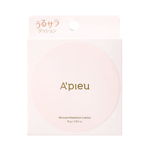 ミシャ アピュー スキンケア ウォーターロッククッション No.23 ナチュラルベージュ 自然な肌色 SPF50 PA++++ (15g) ファンデーション