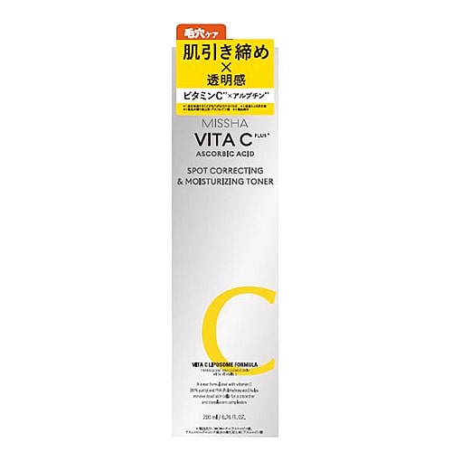 ミシャ ビタシープラス 化粧水 (200mL) MISSHA VITA C PLUS