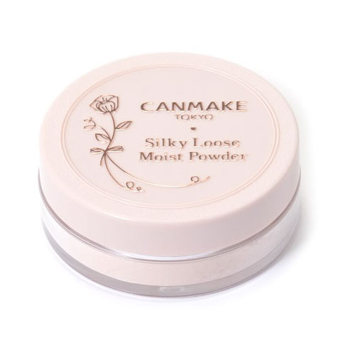 井田ラボラトリーズ キャンメイク シルキールースモイストパウダー 01 シルキーベージュ (1個) SPF23 PA++ 仕上げ用パウダー CANMAKE