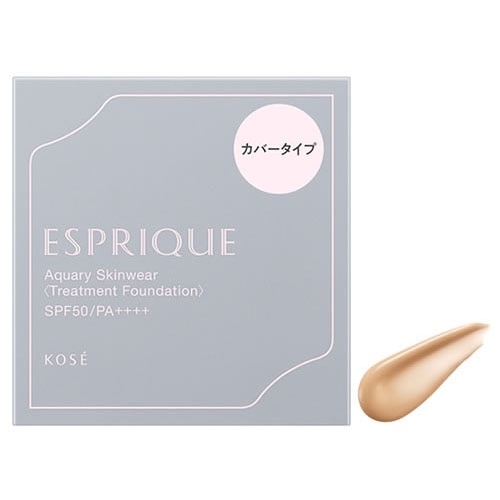コーセー エスプリーク アクアリー スキンウェア カバー 03 ミディアムベージュ (13g) SPF50 PA++++ ファンデーション ESPRIQUE
