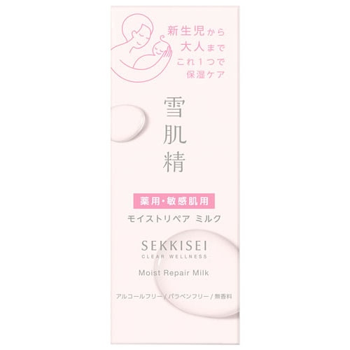 コーセー 雪肌精 クリアウェルネス モイストリペア ミルク (100mL) 敏感肌用 保湿ミルク SEKKISEI 【医薬部外品】