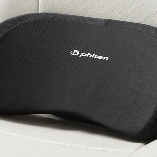 ボンフォーム ファイテン 腰ホールドタイプ 38×18cm 5815-76BK (1個) 腰当てクッション カーアクセサリー