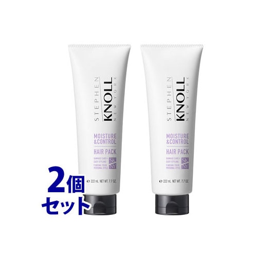 《セット販売》 コーセー スティーブンノル モイスチュアコントロール ヘアパック W (220g)×2個セット 洗い流すヘアトリートメント 乾燥・パサつきケア