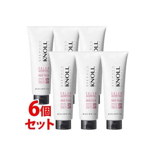 《セット販売》 コーセー スティーブンノル カラーコントロール ヘアパック W (220g)×6個セット 洗い流すヘアトリートメント カラーケア