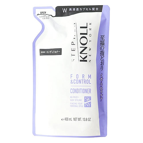 コーセー スティーブンノル フォルムコントロール コンディショナー W つめかえ用 (400mL) 詰め替え用 くせうねりケア