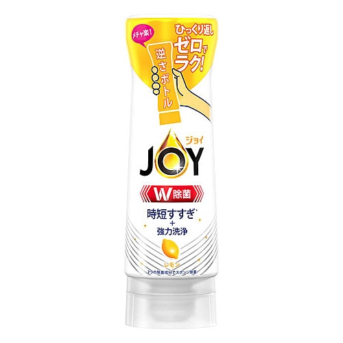 P&G 除菌ジョイ コンパクト レモンの香り 逆さボトル (290mL) 台所用洗剤 食器用洗剤　【P＆G】