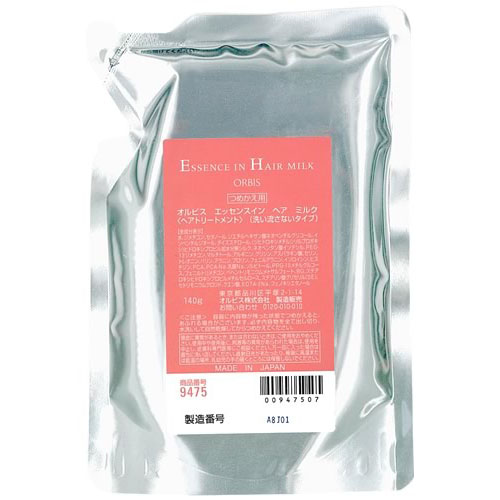 オルビス エッセンスインヘアミルク つめかえ用 (140g) 詰め替え用 洗い流さないトリートメント ORBIS