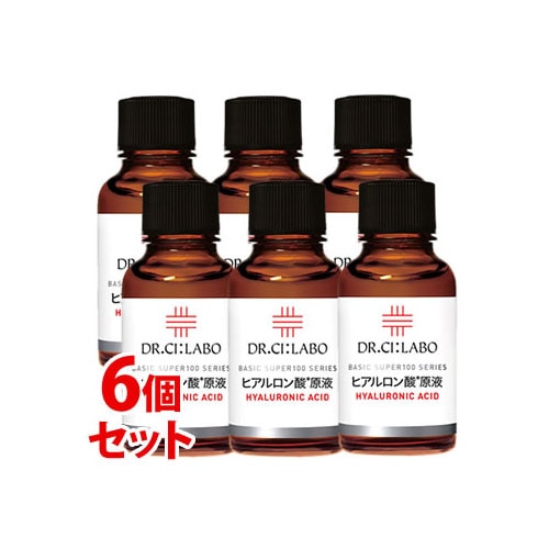 《セット販売》 ドクターシーラボ スーパー100シリーズ ヒアルロン酸原液 (30mL)×6個セット 濃厚美容液