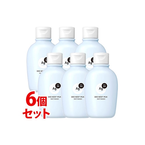 《セット販売》 ファイントゥデイ エージーデオ24 デオドラントボディミルク ヴァン ミニョン (180mL)×6個セット デオボディミルク 【医薬部外品】